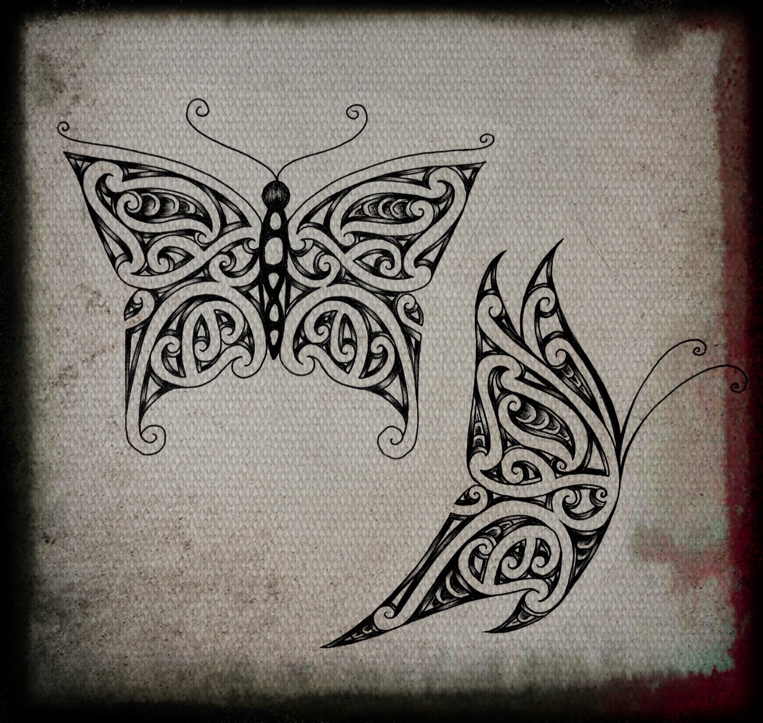 Hand-Drawn Art to Vector — Before