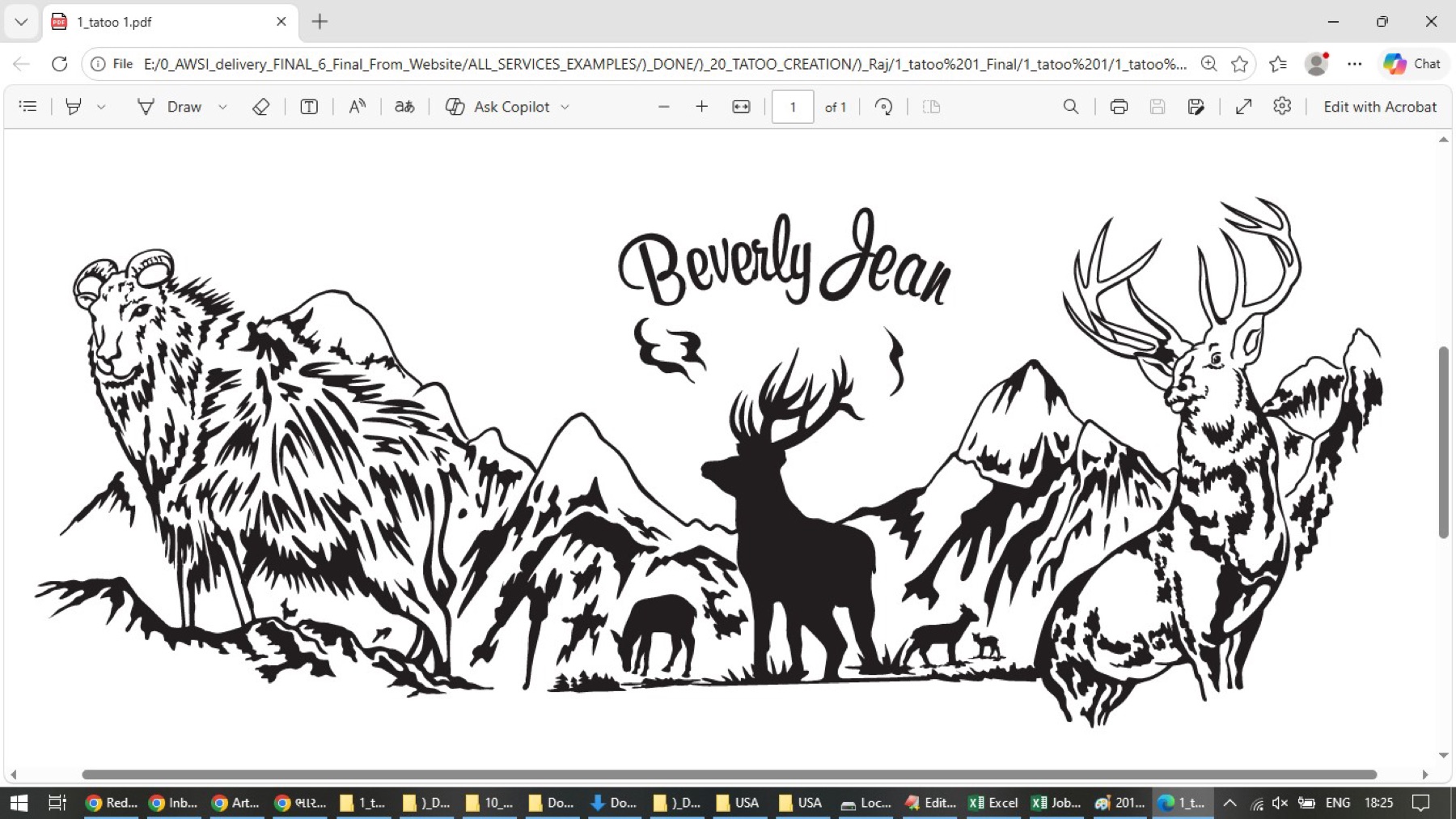 Tattoo Design — After