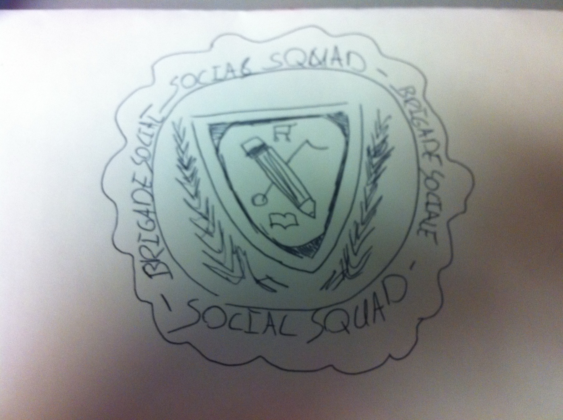 Rough Sketch to Vector — Before