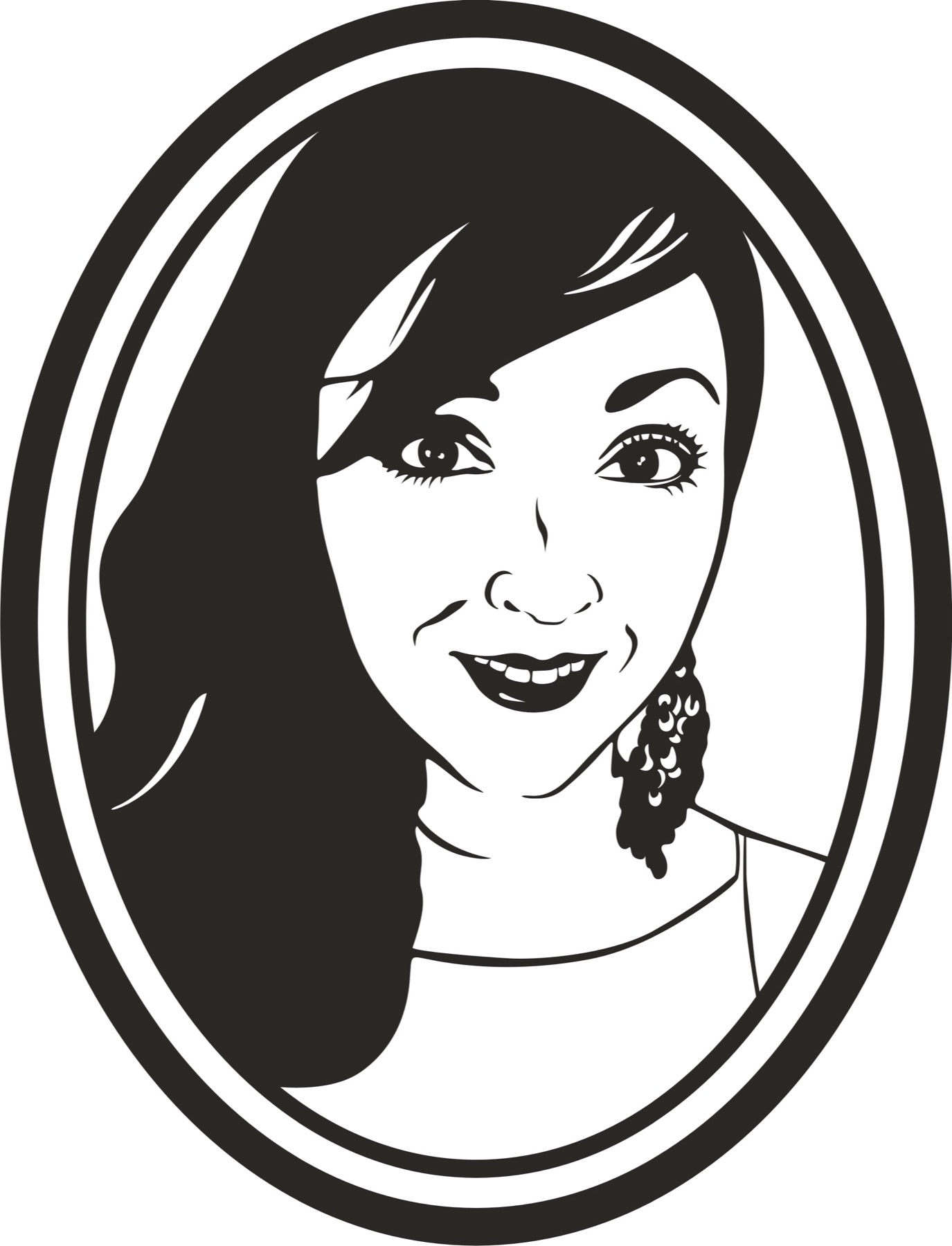 Character Face Illustration Creation