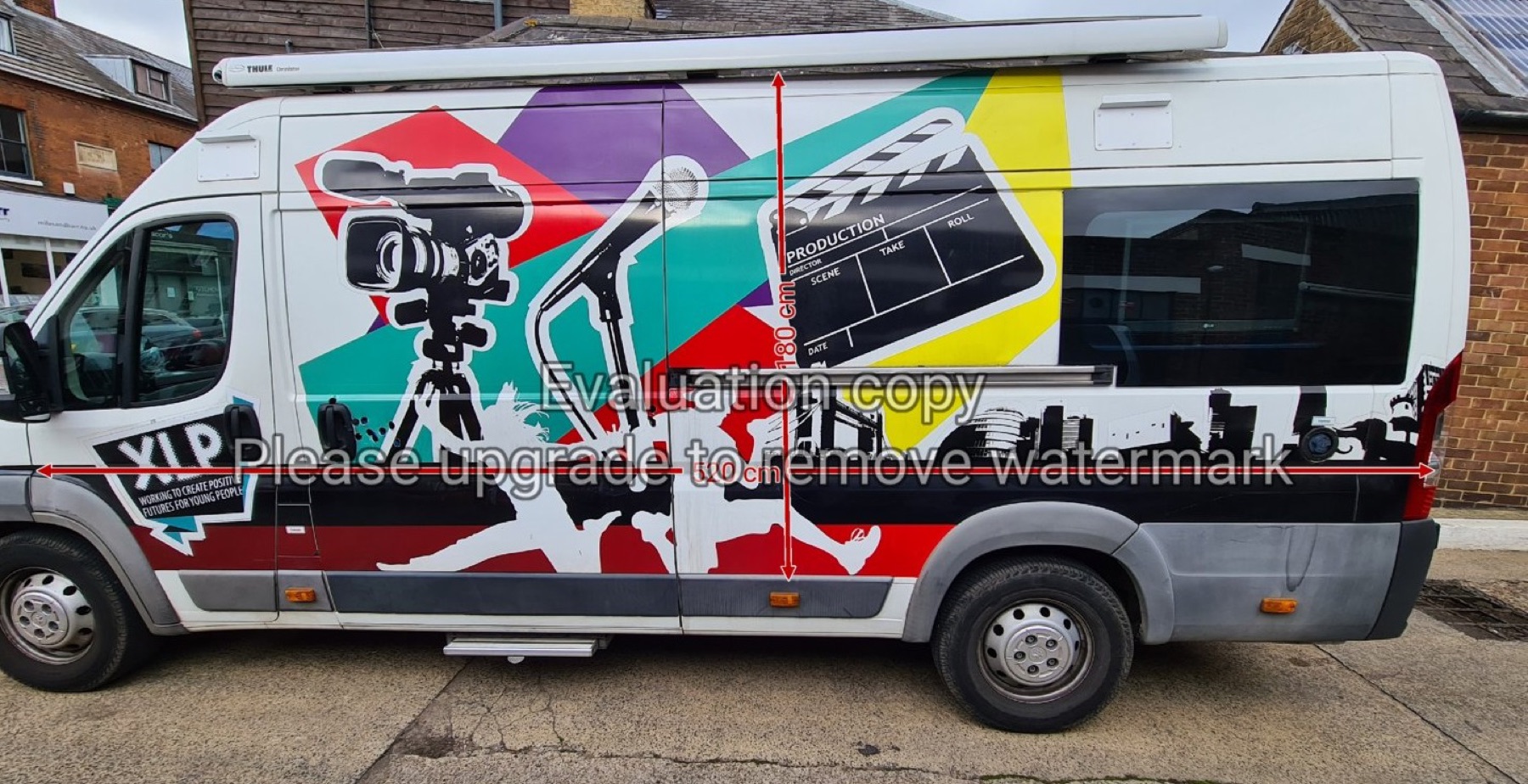 Vehicle Wraps Designs — Before